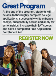 Register to Learn how to complete a FAFSA and college application